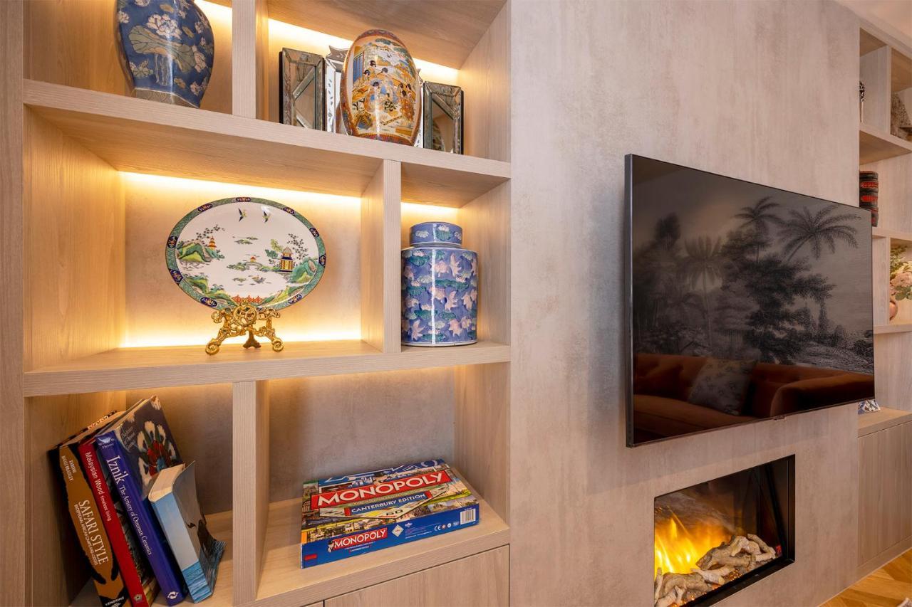 Luxury Central Home - Parking & Ev Point, Superking Bed Canterbury Eksteriør billede